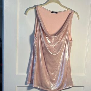 Glamorous Pink Metallic Tank Top